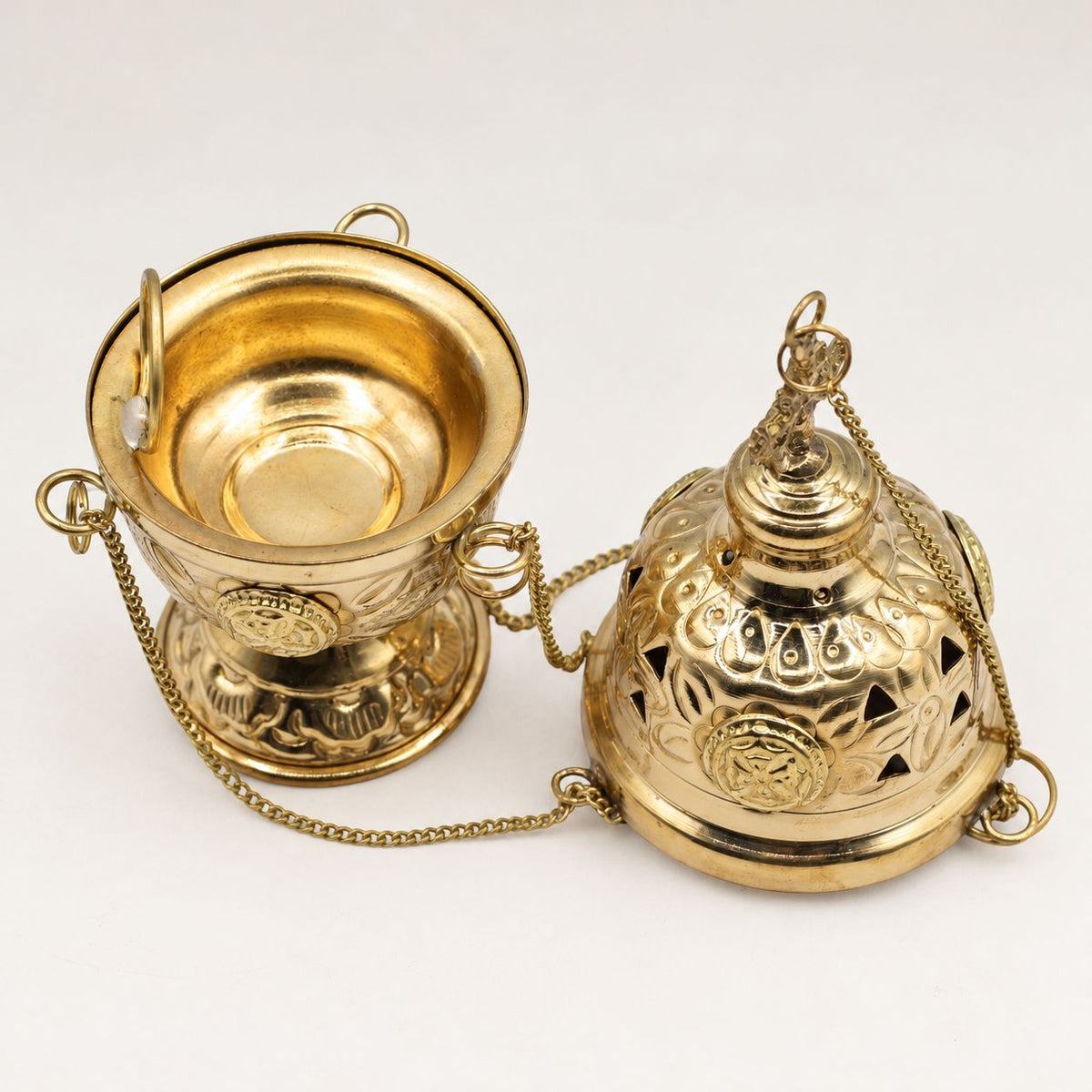 Hanging Brass Incense Burner