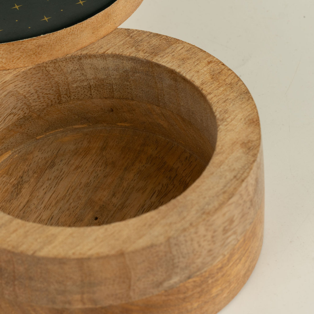 Round Enamelled Box  - Stay Wild Moon Child
