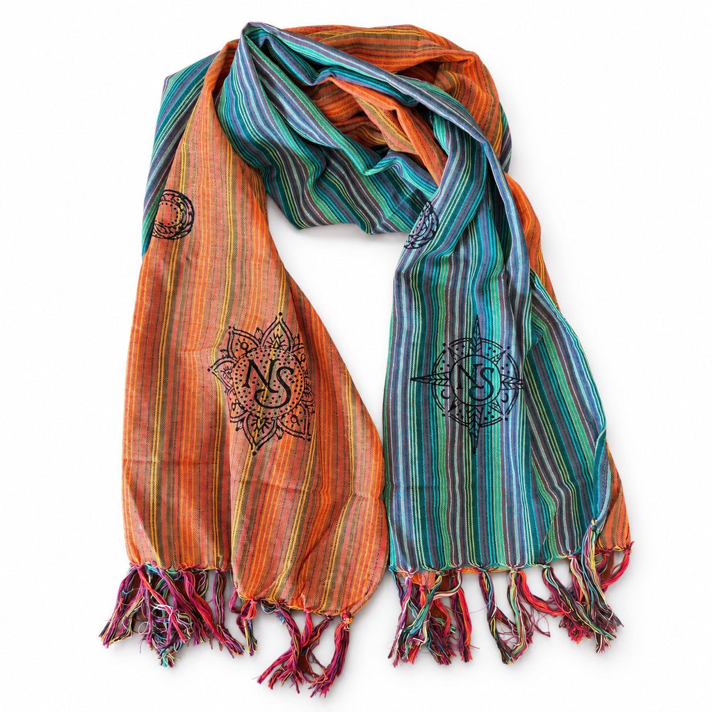 Nomad Sari - Travel Blessing Scarf - 170x50cm - Pilgrims Dawn