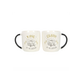 King and Queen Couples Caravan Mug Set